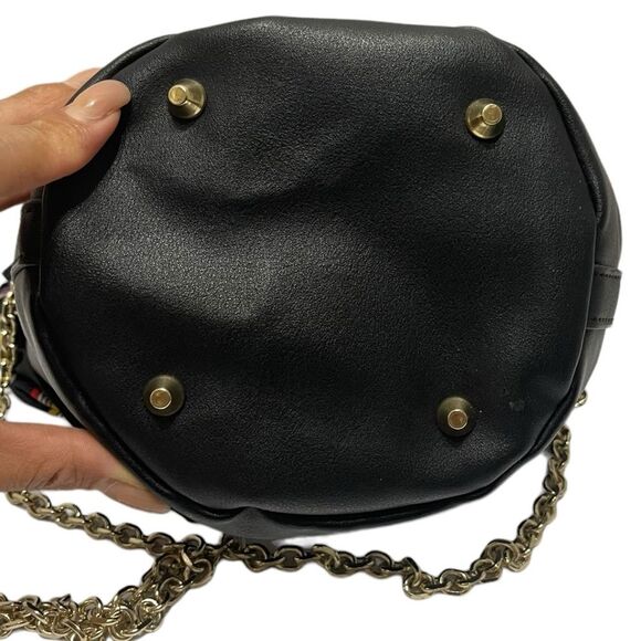 Zara Faux Leather Shearling Chain Purse - Picture 6 of 11